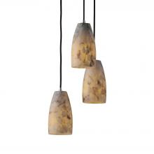 Justice Design Group (Yellow) ALR-8864-28-NCKL-LED3-2100 - Small 3-Light LED Cluster Pendant