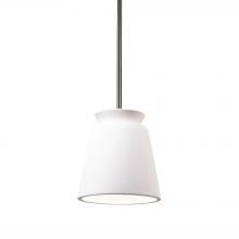  CER-6425-BIS-NCKL-RIGID - Small Trapezoid Pendant