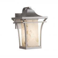 Justice Design Group (Yellow) ALR-7524W-NCKL - Summit Large 1-Light LED Outdoor Wall Sconce