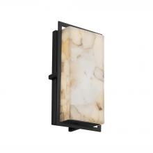 Justice Design Group (Yellow) ALR-7562W-MBLK - Avalon Small ADA Outdoor/Indoor LED Wall Sconce