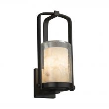 Justice Design Group (Yellow) ALR-7581W-10-MBLK-LED1-700 - Atlantic Small Outdoor LED Wall Sconce