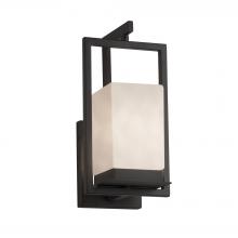 Justice Design Group (Yellow) CLD-7511W-MBLK - Laguna 1-Light LED Outdoor Wall Sconce