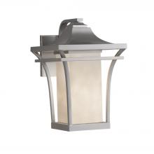 Justice Design Group (Yellow) CLD-7524W-NCKL - Summit Large 1-Light LED Outdoor Wall Sconce
