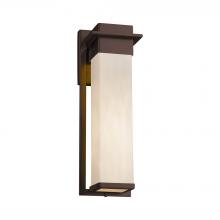 Justice Design Group (Yellow) CLD-7544W-DBRZ - Pacific Large Outdoor LED Wall Sconce