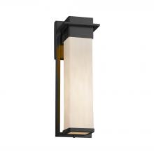 Justice Design Group (Yellow) CLD-7544W-MBLK - Pacific Large Outdoor LED Wall Sconce