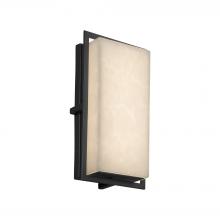 Justice Design Group (Yellow) CLD-7562W-MBLK - Avalon Small ADA Outdoor/Indoor LED Wall Sconce