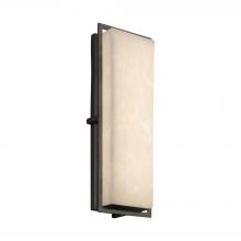 Justice Design Group (Yellow) CLD-7564W-MBLK - Avalon Large ADA Outdoor/Indoor LED Wall Sconce