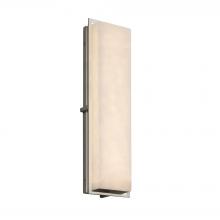 Justice Design Group (Yellow) CLD-7565W-NCKL - Avalon 24" ADA Outdoor/Indoor LED Wall Sconce