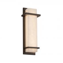 Justice Design Group (Yellow) CLD-7612W-DBRZ - Monolith 14" ADA LED Outdoor/Indoor Wall Sconce