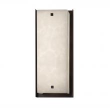 Justice Design Group (Yellow) CLD-7652W-DBRZ - Carmel ADA LED Outdoor Wall Sconce