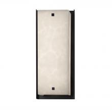 Justice Design Group (Yellow) CLD-7652W-MBLK - Carmel ADA LED Outdoor Wall Sconce