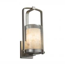 Justice Design Group (Yellow) ALR-7581W-10-NCKL-LED1-700 - Atlantic Small Outdoor LED Wall Sconce