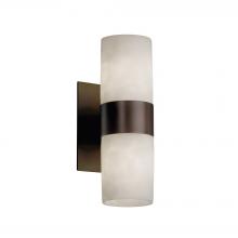 Justice Design Group (Yellow) CLD-8762-10-DBRZ - Dakota 2-Up/Down Light Wall Sconce