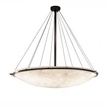  CLD-9698-35-DBRZ-LED12-12000 - 72" LED Pendant Bowl w/ Ring