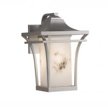 Justice Design Group (Yellow) FAL-7524W-NCKL - Summit Large 1-Light LED Outdoor Wall Sconce