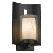 Justice Design Group (Yellow) FAL-7591W-10-MBLK - Embark 1-Light Outdoor Wall Sconce