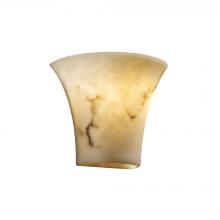 Justice Design Group (Yellow) FAL-8810 - Small Round Flared Wall Sconce