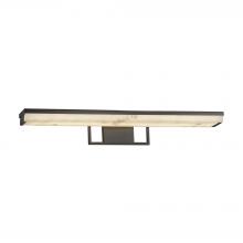 Justice Design Group (Yellow) FAL-9075-MBLK - Elevate 30" Linear LED Wall/Bath