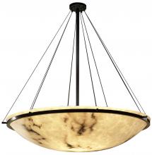 Justice Design Group (Yellow) FAL-9697-35-DBRZ - 48" Round Pendant Bowl w/ Ring