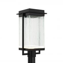 Justice Design Group (Yellow) FSN-7543W-RAIN-MBLK - Pacific LED Post Light (Outdoor)