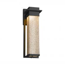Justice Design Group (Yellow) FSN-7544W-MROR-MBLK - Pacific Large Outdoor LED Wall Sconce