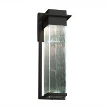 Justice Design Group (Yellow) FSN-7544W-RAIN-MBLK - Pacific Large Outdoor LED Wall Sconce