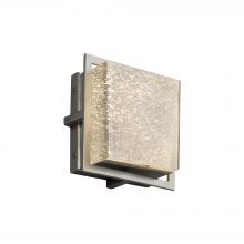 Justice Design Group (Yellow) FSN-7561W-MROR-NCKL - Avalon Square ADA Outdoor/Indoor LED Wall Sconce