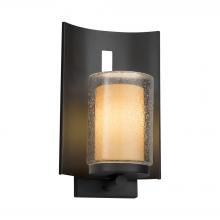 Justice Design Group (Yellow) FSN-7591W-10-ALMD-MBLK - Embark 1-Light Outdoor Wall Sconce