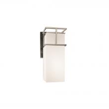 Justice Design Group (Yellow) FSN-8643W-OPAL-NCKL - Structure 1-Light Small Wall Sconce - Outdoor