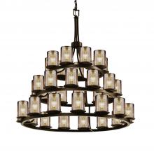  FSN-8712-10-MROR-DBRZ - Dakota 36-Light 3-Tier Ring Chandelier