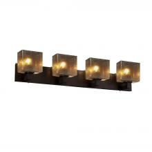 Justice Design Group (Yellow) FSN-8924-55-MROR-DBRZ - Modular 4-Light Bath Bar