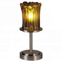 Justice Design Group (Yellow) GLA-8798-16-AMBR-NCKL - Dakota 1-Light Table Lamp (Short)