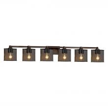  MSH-8436-30-DBRZ - Regency 6-Light Bath Bar