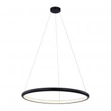  NSH-4484-MBLK - Circola 36” LED Ring Pendant