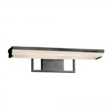 Justice Design Group (Yellow) PNA-9071-WAVE-MBLK - Elevate 20" Linear LED Wall/Bath
