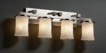  GLA-8774-16-WHTW-CROM - Dakota 4-Light Straight-Bar Bath Bar