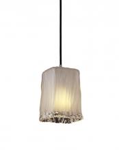 Justice Design Group (Yellow) GLA-8816-26-WTFR-DBRZ-RIGID - Small 1-Light Pendant