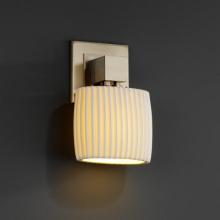  POR-8707-30-WAVE-NCKL - Aero ADA 1-Light Wall Sconce (No Arms)