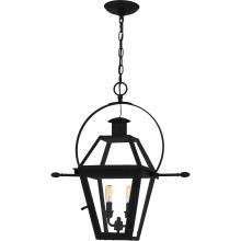  RO1911EK - Rue De Royal 2-Light Earth Black Outdoor Hanging Lantern