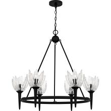  SHA5032MBK - Shea 6-Light Matte Black Chandelier