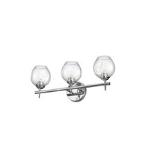 Dainolite Canada ABI-203W-PC - 3 Light Halogen Vanity Polished Chrome with Clear Glass