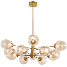 Dainolite Canada ABI-3312P-VB - 12 Light Pendant, Vintage Bronze Finish with Champagne Glass