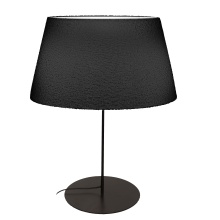Dainolite Canada DAL-281T-MB-511 - 1LT Table Lamp, MB w/ BK Boucle Shade