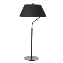 Dainolite Canada GRD-281T-MB-BK - 1 Light Matte Black Table Lamp with Black Shade
