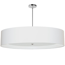 Dainolite Canada HEL-406P-PC-WH - 6LT Helena Pendant PC, WH w/WH Diffuser
