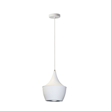  HKI-91P-WH - 1LT Pendant,Aluminum