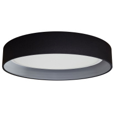 Dainolite Canada KTN-1630LEDFH-797 - 30W 5CCT Flushmount, Black Shade