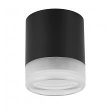  LUC-715LEDFH-MB - 15W Flush Mount, MB w/ CLR & FR Acrylic Diffuser