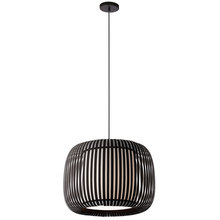  MIA-181P-797 - 1LT Pendant Slit Shade JTone Black Black