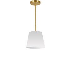 Dainolite Canada ODR-XS-790 - 1 Light Oversized Drum Pendant X-Small White Shade